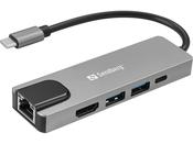 Sandberg USB-C 5in1 Travel Dock Saver image
