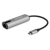 StarTech.com 2.5GbE USB C to Ethernet Adapter NBASE-T NIC - USB 3.0 Type C 2.5/1 Gigabit/100 Mbps Multi Speed Network/ USB 3.1 Laptop to RJ45/LAN Thunderbolt 3 Compatible/MacBook Pro Surface image