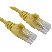 Cables Direct 3m Economy 10/100 Networking Cable - Yellow image
