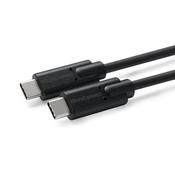 Microconnect USB3.1CC2 USB cable USB 3.2 Gen 2 (3.1 Gen 2) 2 m USB C Black image