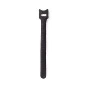 StarTech.com 6in Hook and Loop Cable Ties - 50 Pack - Black - Reusable Cable Straps - Adjustable and Flexible - Cord Organizer Tie/Wraps for Cable Management - Wire Loop Ties image
