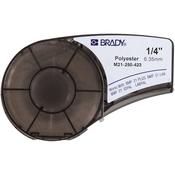 Brady M21-250-423 label-making tape Black on white image