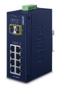 PLANET IGS-1020TF network switch Unmanaged Gigabit Ethernet (10/100/1000) Blue image