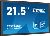 iiyama TF2238MSC-B1 computer monitor 53.3 cm (21") 1920 x 1080 pixels Full HD LED Touchscreen Black image