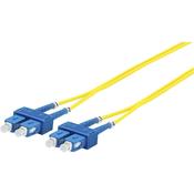 Microconnect FIB221001 InfiniBand/fibre optic cable 1 m SC Yellow image