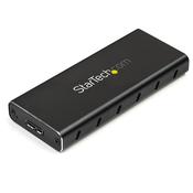 StarTech.com M.2 SSD Enclosure for M.2 SATA SSDs - USB 3.1 (10Gbps) with USB-C Cable image