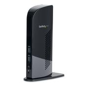 StarTech.com Dual Monitor USB 3.0 Docking Station with HDMI - DVI - 6 x USB Ports~Dual Monitor USB 3.0 Laptop Docking Station with HDMI &amp; DVI/VGA, 6x USB-A Hub, GbE, Audio, Universal Type-A Dock - Windows/macOS/ChromeOS image