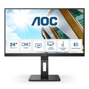 AOC P2 24P2QM computer monitor 60.5 cm (23.8") 1920 x 1080 pixels Full HD LED Black image