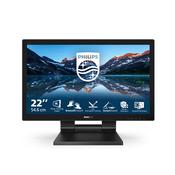 Philips B Line 222B9TA/00 computer monitor 54.6 cm (21.5") 1920 x 1080 pixels Full HD LCD Touchscreen Tabletop Black image