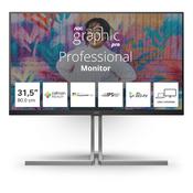 AOC U3 U32U3CV computer monitor 80 cm (31.5") 3840 x 2160 pixels 4K Ultra HD LCD Black image