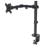 Manhattan Desk Mount for TV &amp; Monitors (Full Motion), For screens 13" to 27", Clamp fitting to desk, VESA compatibility: 75x75mm and 100x100mm - check the dimensions of the four mounting holes on back of screen to ensure it fits, Max 8kg, Bracket, Lifetim image