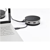 StarTech.com USB C Multiport Adapter - USB 3.1 Gen 2 10Gbps Type-C Mini Dock with 4K 60Hz HDMI/DisplayPort or 1080p VGA - 75W PD Passthrough, 3-Port USB Hub, GbE - Mobile Docking Station image