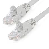 StarTech.com 3m CAT6 Ethernet Cable - LSZH (Low Smoke Zero Halogen) - 10 Gigabit 250Mhz 100W PoE RJ45 10GbE UTP Network Patch Cord Snagless with Strain Relief - Grey, CAT 6, ETL Verified, 24AWG image