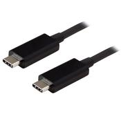 StarTech.com USB-C Cable - M/M - 1m (3ft) - USB 3.1 (10Gbps) - USB-IF Certified image