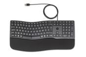 HP 480 Comfort Wired keyboard Home USB AZERTY Belgian Black image
