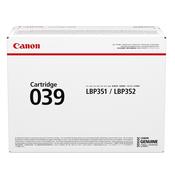 Canon 0287C001/039 Toner cartridge black, 11K pages ISO/IEC 19752 for Canon LBP-351 image