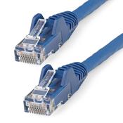 StarTech.com 10m CAT6 Ethernet Cable - LSZH (Low Smoke Zero Halogen) - 10 Gigabit 250Mhz 100W PoE RJ45 10GbE UTP Network Patch Cord Snagless with Strain Relief - Blue, CAT 6, ETL Verified, 24AWG image