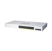 Cisco CBS220-24FP-4G Managed L2 Gigabit Ethernet (10/100/1000) Power over Ethernet (PoE) White image