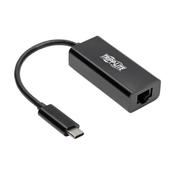 Tripp Lite U436-06N-GB USB-C to Gigabit Network Adapter with Thunderbolt 3 Compatibility - Black image