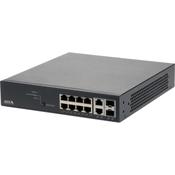 Axis 01191-003 network switch Managed Gigabit Ethernet (10/100/1000) Power over Ethernet (PoE) 1U Black image