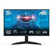 AOC B3 Q24B36X computer monitor 60.5 cm (23.8") 2560 x 1440 pixels Quad HD LED Black image