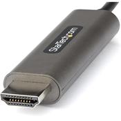 StarTech.com 6ft (2m) USB C to HDMI Cable 4K 60Hz w/ HDR10 - Ultra HD USB Type-C to 4K HDMI 2.0b Video Adapter Cable - USB-C to HDMI HDR Monitor/Display Converter - DP 1.4 Alt Mode HBR3 image