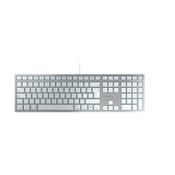 CHERRY KC 6000C FOR MAC keyboard Universal USB QWERTY English Silver image