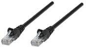 Intellinet Network Patch Cable, Cat5e, 5m, Black, CCA, U/UTP, PVC, RJ45, Gold Plated Contacts, Snagless, Booted, Lifetime Warranty image