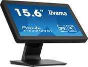 iiyama ProLite T1633MSC-B1 computer monitor 39.6 cm (15.6") 1920 x 1080 pixels Full HD LCD Touchscreen Black image