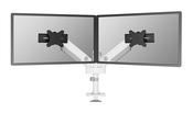 Neomounts DS65S-950WH2 Monitor arm 24-34" - gas spring - Topfix - multi-adjustable - 180°-stop image