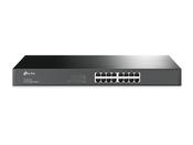 TP-Link TL-SG1016 network switch Unmanaged Gigabit Ethernet (10/100/1000) 1U Black image