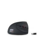 Urban Factory ERGO NEXT VERTICAL 2.4GHZ WIRELESS USB-A &amp; USB-C ERGONOMIC MOUSE FOR RIGHT HANDED image