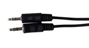Microconnect AUDLL2 audio cable 2 m 3.5mm Black image
