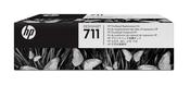 HP C1Q10A/711 Printhead + Ink cartridge Bk,C,M,Y 48ml Pack=4 for HP DesignJet T 520 image