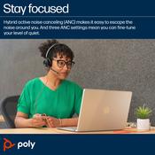 HP Poly Poly Blackwire 8225 Microsoft Teams Certified USB-C Headset image