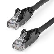 StarTech.com 10m CAT6 Ethernet Cable - LSZH (Low Smoke Zero Halogen) - 10 Gigabit 250Mhz 100W PoE RJ45 10GbE UTP Network Patch Cord Snagless with Strain Relief - Black, CAT 6, ETL Verified, 24AWG image