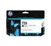 HP 3WX25A/728 Ink cartridge black matt 130ml for HP DesignJet T 830 image