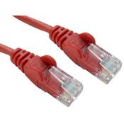 Cables Direct 0.5m Economy 10/100 Networking Cable - Red image