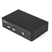 StarTech.com 2 Port USB HDMI KVM Switch with Audio and USB 2.0 Hub image