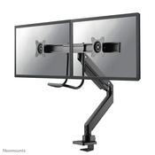 Neomounts NM-D775DXBLACK Monitor arm 10-32" - gas spring - Topfix - 180°-stop image