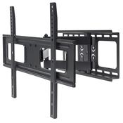 Manhattan Wall Mount for TV &amp; Monitors (Full Motion), For screens 37" to 65", VESA compatibility: all between 200x200mm to 600x400mm - check the dimensions of the four mounting holes on back of screen to ensure it fits, Max 50kg, Black, Bracket, Lifetime image