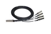 HPE Networking Comware X240 40G QSFP+ to 4x10G SFP+ 5m Direct Attach Copper Splitter Cable image