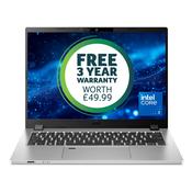 Acer TravelMate P2 TMP214-56-TCO-36B7 Intel Core 3 100U Laptop 35.6 cm (14") WUXGA 8 GB DDR5-SDRAM 256 GB SSD Wi-Fi 6 (802.11ax) Windows 11 Pro Silver image