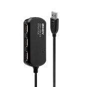 Lindy 12m USB 2.0 Active Extension Pro Hub image