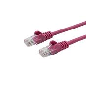 connektgear 3m RJ45 CAT5e UTP Stranded Flush Moulded Network Cable - 24AWG - Pink