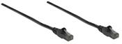 Intellinet Network Patch Cable, Cat6, 10m, Black, CCA, U/UTP, PVC, RJ45, Gold Plated Contacts, Snagless, Booted, Lifetime Warranty image
