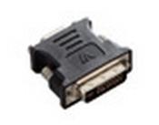 V7 Black Video Adapter DVI-I Male to VGA Female image
