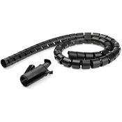 StarTech.com 1.5 m (4.9 ft.) Cable-Management Sleeve - Spiral - 25 mm (1 in.) Diameter image