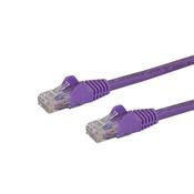 StarTech.com 3m CAT6 Ethernet Cable - Purple CAT 6 Gigabit Ethernet Wire -250MHz 100W PoE RJ45 UTP Network/Patch Cord Snagless w/Strain Relief Individually Tested image