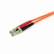 StarTech.com 2m Fiber Optic Cable - Multimode Duplex 62.5/125 LSZH Fiber Jumper Cord - LC/ST image